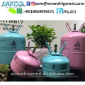 Refrigerant gas R410 high purity 99.9% 11.3kg disposable cylinder in hydrocarbon